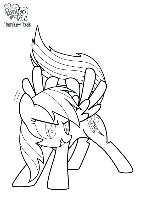 539x755 Rainbow Dash Coloring Page Rainbow Dash Printable Coloring Pages