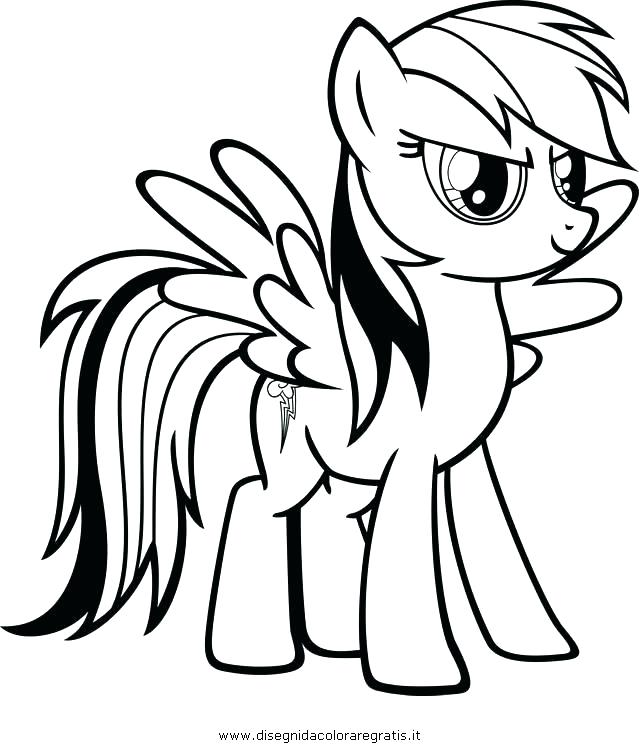 Rainbow Dash Coloring Pages at GetColorings.com | Free printable ...