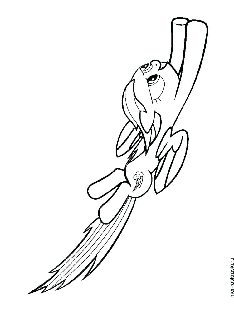 750x1000 Rainbow Dash Coloring Pages Rainbow Dash Color Cool Rainbow Dash