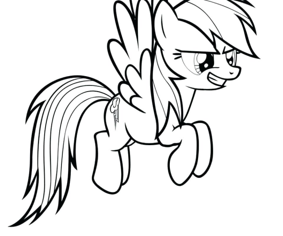 960x800 Fluttershy Coloring Pages