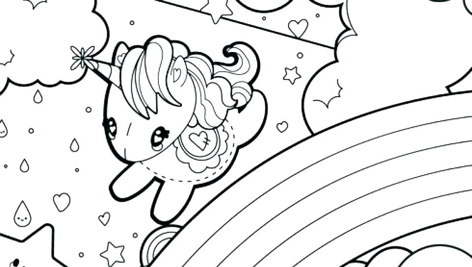 960x544 Rainbow Dash Coloring Page