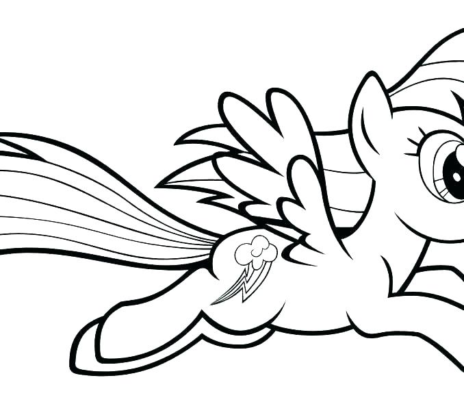 Printable Coloring Pages My Little Pony Rainbow Dash Coloring 678x587 Printable Coloring Pages My Little Pony Rainbow Dash Coloring