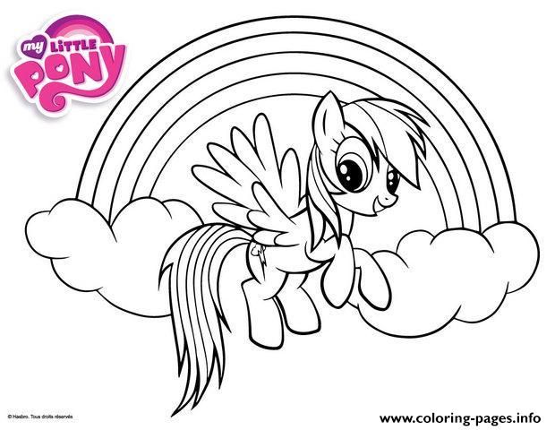 Print Rainbow Dash Little Pony Coloring Pages My Little Pony 620x480 Print Rainbow Dash Little Pony Coloring Pages My Little Pony