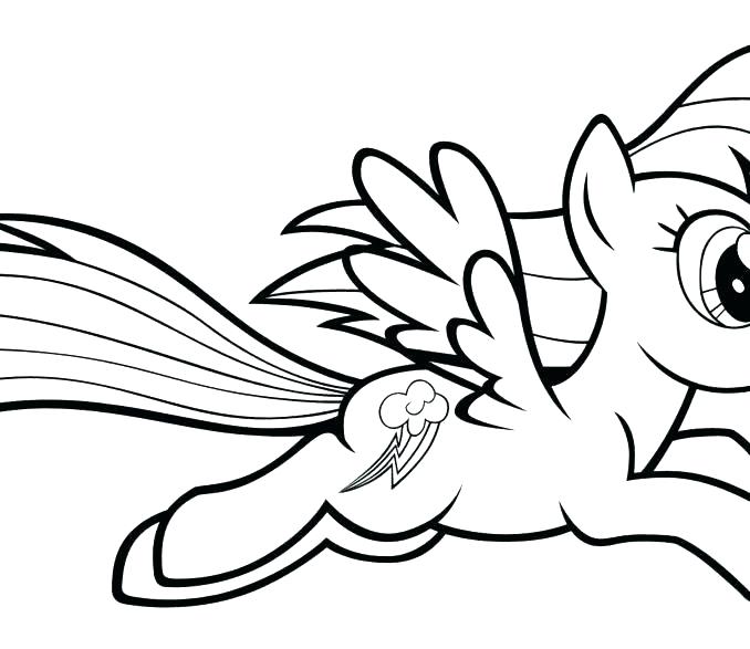 678x587 Rainbow Dash Color Page Rainbow Dash Printable Coloring Pages My
