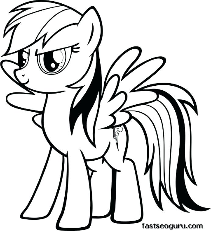 692x755 Rainbow Dash Coloring Page Serious Face Of Rainbow Dash Coloring