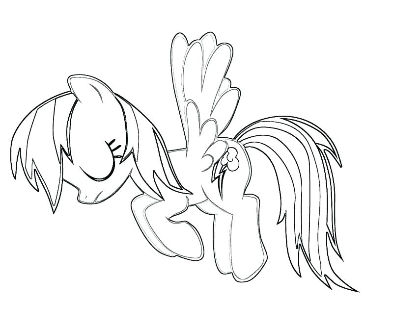 800x667 Rainbow Dash Printable Coloring Pages My Little Pony Coloring