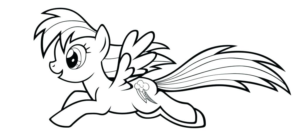 1024x469 Pony Coloring Pages Printable My Little Pony Coloring Pages