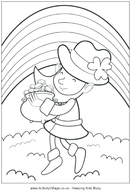 Pot Of Gold Coloring Pages St Day Pot Of Gold Coloring Page 460x670 Pot Of Gold Coloring Pages St Day Pot Of Gold Coloring Page