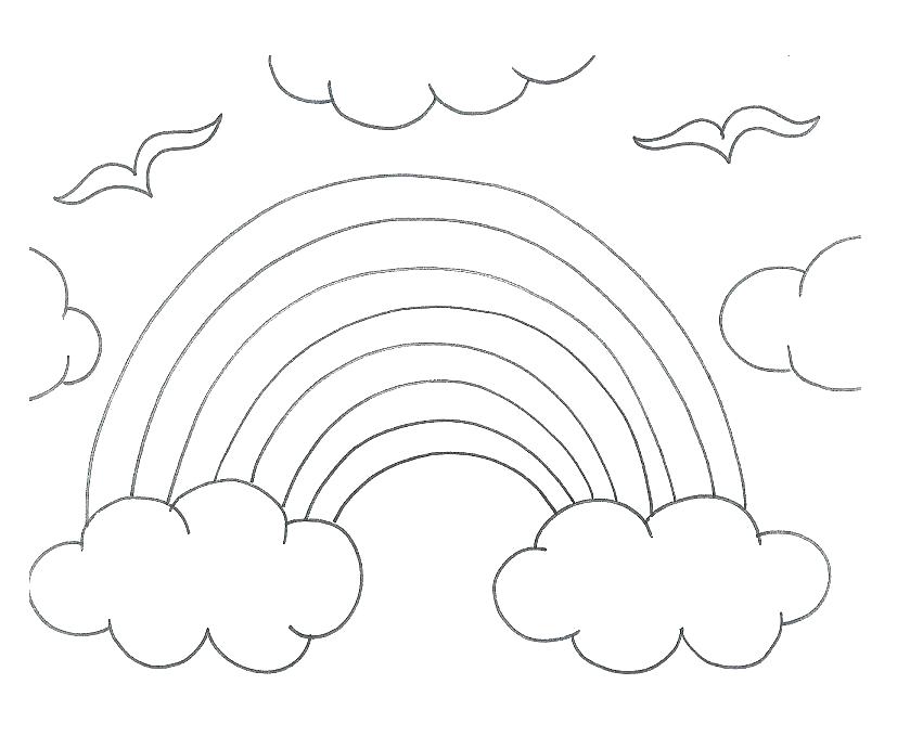 Rainbow And Pot Of Gold Coloring Pages Free Printable Rainbow Fish 839x679 Rainbow And Pot Of Gold Coloring Pages Free Printable Rainbow Fish