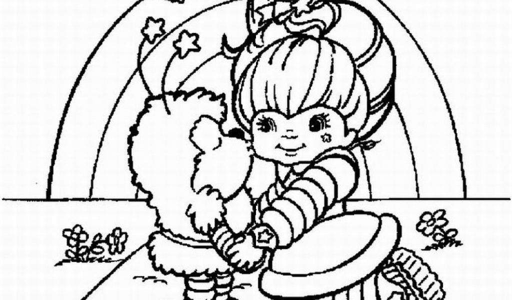 1024x600 Rainbow Brite Coloring Pages Timykids