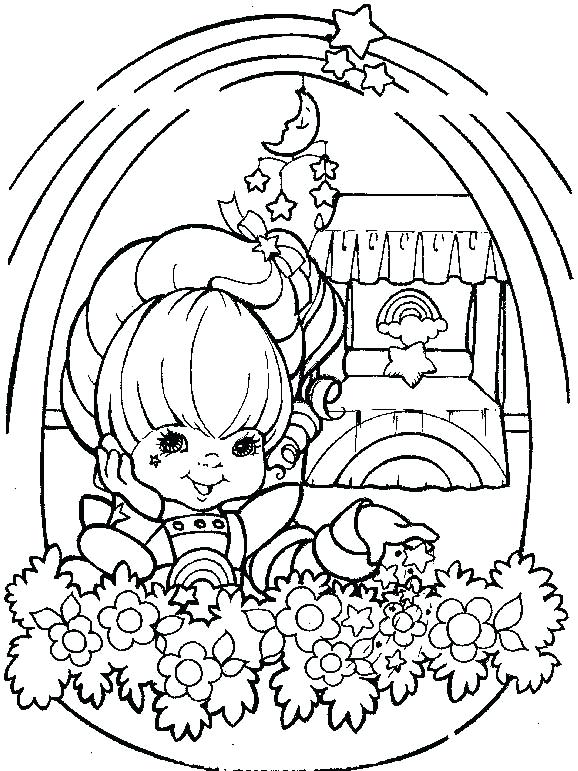 578x771 Remarkable Amazing Rainbow Brite Coloring Pages Fee Kids