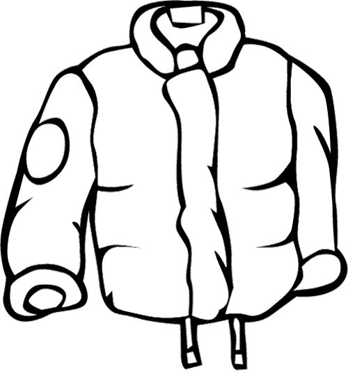 Raincoat For Men Coloring Page Winter Coloring Page 500x537 Raincoat For Men Coloring Page Winter Coloring Page