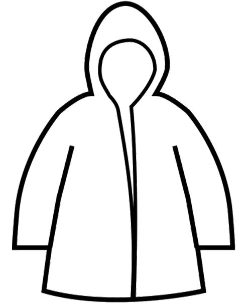 Raincoat Winter Coloring Page Coloring Pages Raincoat 500x610 Raincoat Winter Coloring Page Coloring Pages Raincoat