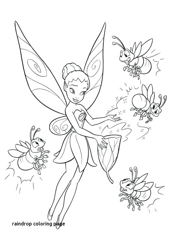 567x794 Raindrops Coloring Pages