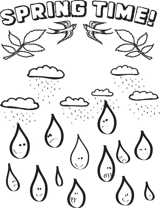 539x700 Coloring Free Coloring Pages Raindrops With Coloring Page