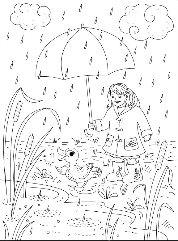 Coloring Pages Of Rainy Days For Kids Free Download Printable 576x780 Coloring Pages Of Rainy Days For Kids Free Download Printable