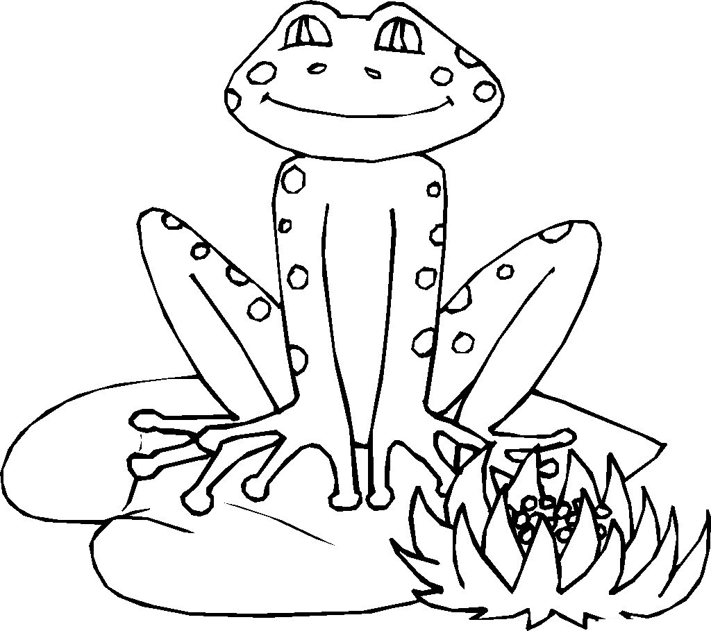 Free Printable Frog Coloring Pages For Kids 1024x909 Free Printable Frog Coloring Pages For Kids