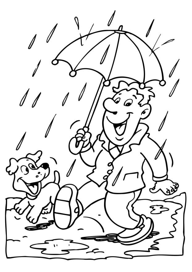 622x880 Rainy Day Coloring Pages To Download And Print For Free