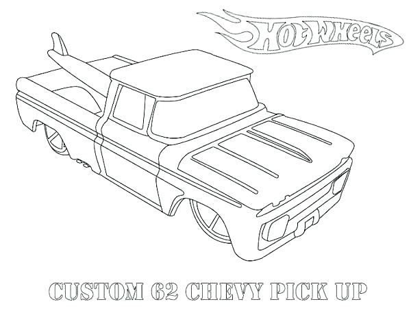 Old Pickup Truck Coloring Pages Page P 600x463 Old Pickup Truck Coloring Pages Page P