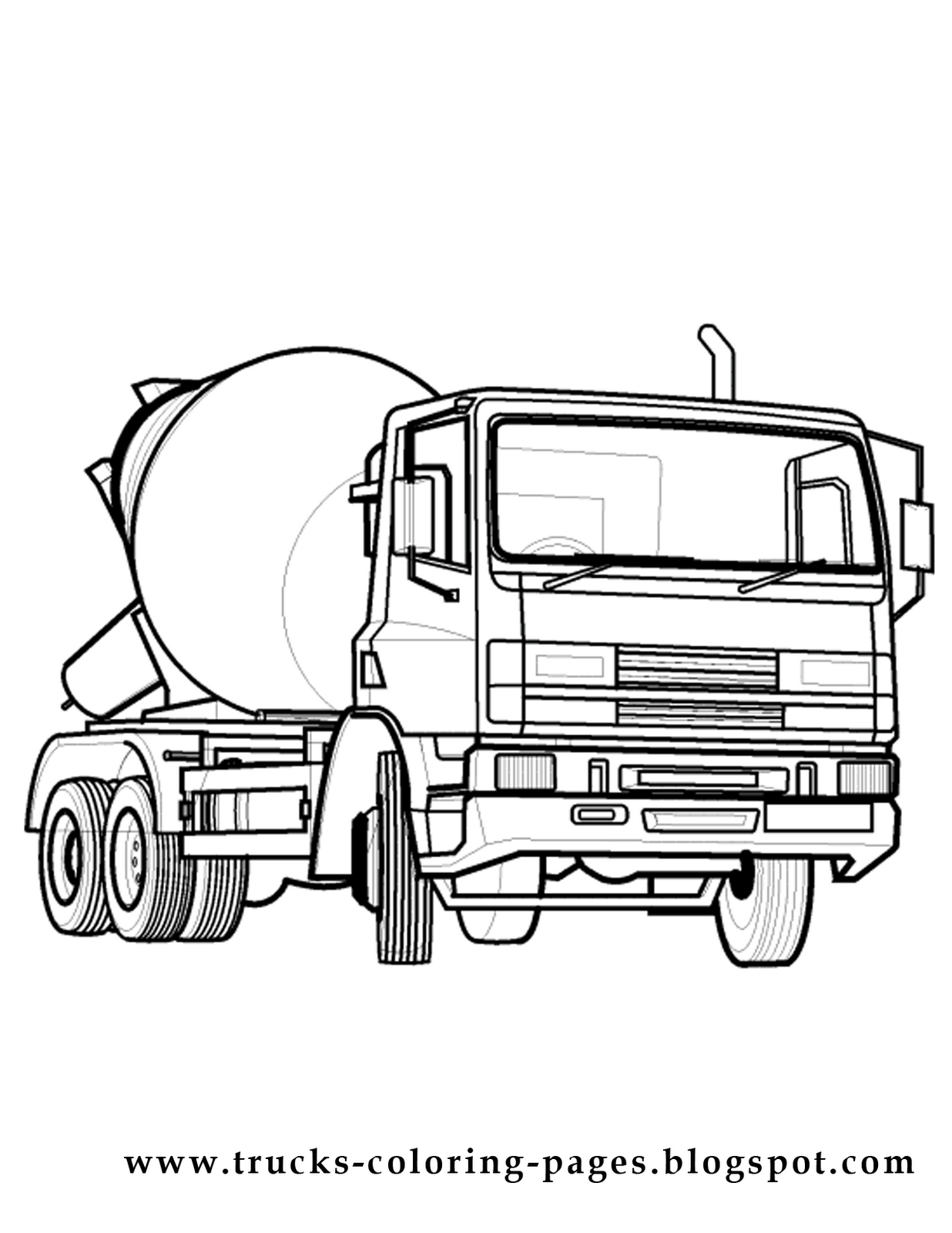 Truck Coloring Pages 1236x1600 Truck Coloring Pages