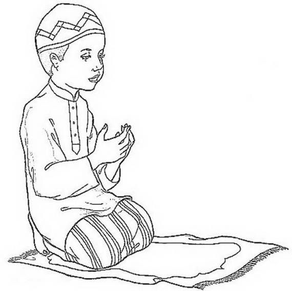 570x569 Ramadan Coloring Pages For Kids