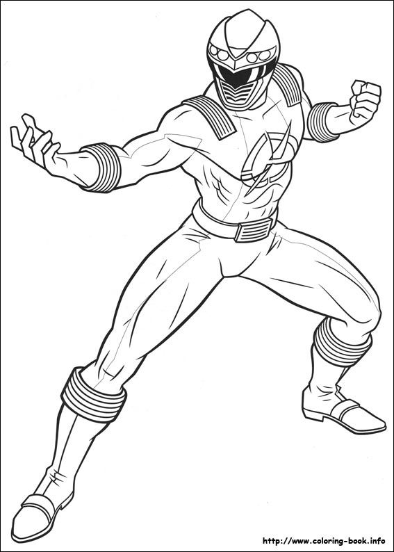 Power Rangers 91 In Power Ranger Coloring Page 567x794 Power Rangers 91 In Power Ranger Coloring Page
