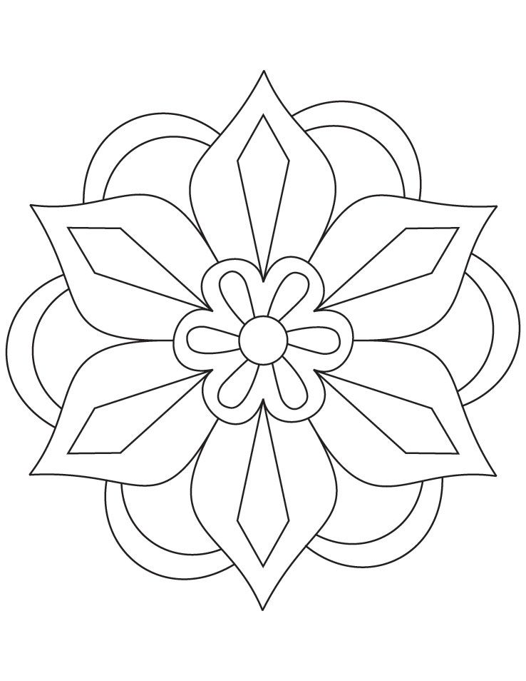 Diwali Rangoli Coloring Pages Flower Rangoli Coloring Page Dia 738x954 Diwali Rangoli Coloring Pages Flower Rangoli Coloring Page Dia