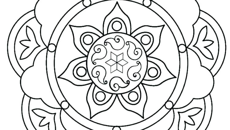 750x425 Rangoli Coloring Pages Designs Coloring Pages Patterns Coloring