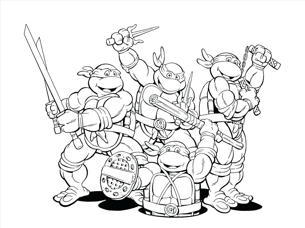 Ninja Turtle Colouring Pages Great Teenage Mutant Ninja Turtle 1023x765 Ninja Turtle Colouring Pages Great Teenage Mutant Ninja Turtle