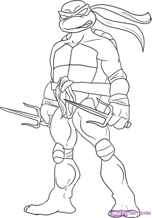 Raphael With His Sai Wepon In Teenage Mutant Ninja Turtles 511x730 Raphael With His Sai Wepon In Teenage Mutant Ninja Turtles