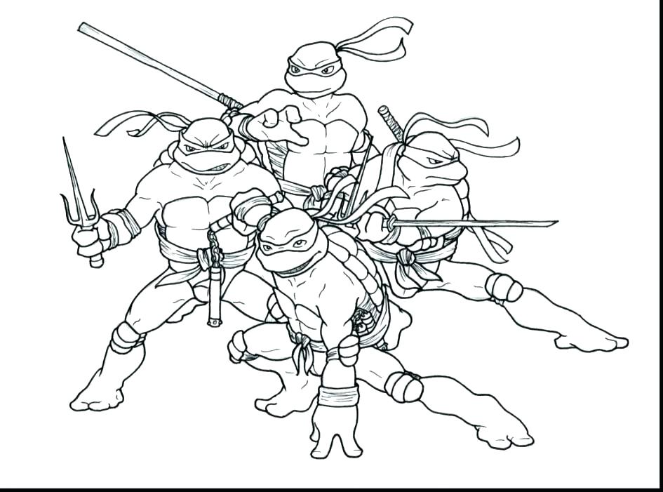 Ninja Turtles Coloring Pages Printable 945x701 Ninja Turtles Coloring Pages Printable