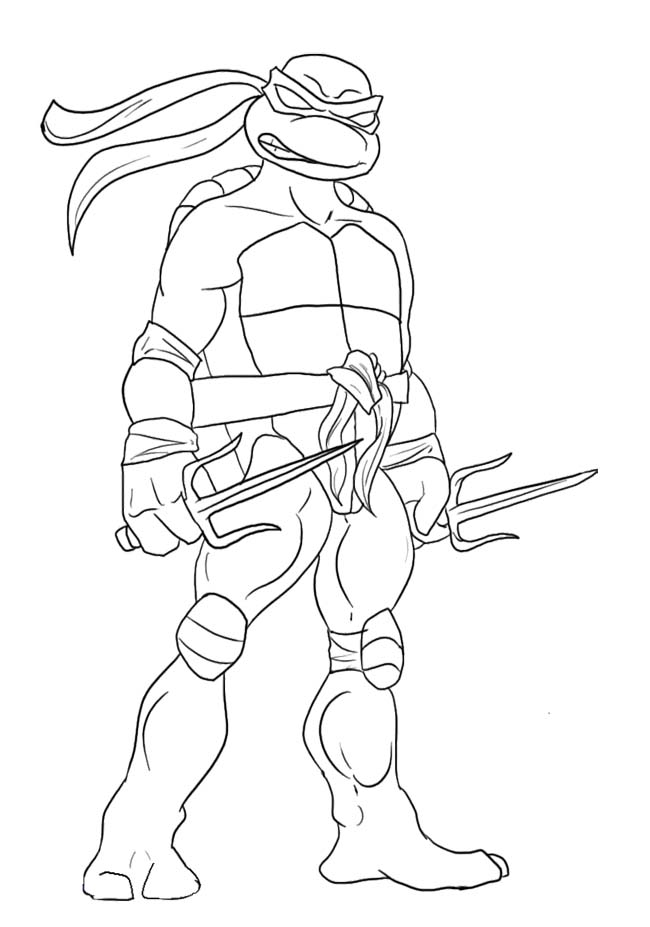 650x927 Teenage Mutant Ninja Turtles Coloring Pages Page Image Clipart