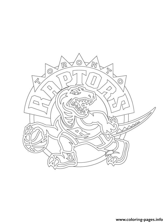 640x853 Toronto Raptors Logo Nba Sport Coloring Pages Printable