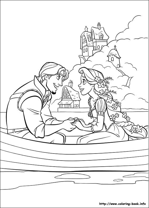 Printable Disney (Including Rapunzel) Colouring Pages Art For My 567x794 Printable Disney (Including Rapunzel) Colouring Pages Art For My