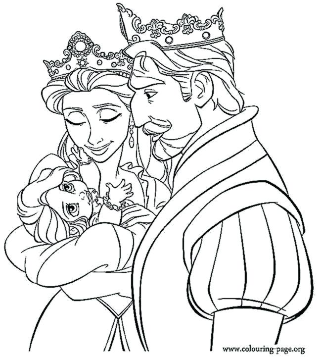 Free Rapunzel Coloring Pages 651x723 Free Rapunzel Coloring Pages