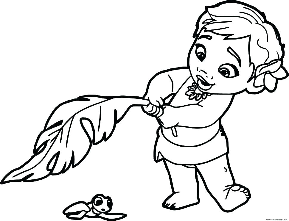 Baby Rapunzel Coloring Pages 970x743 Baby Rapunzel Coloring Pages