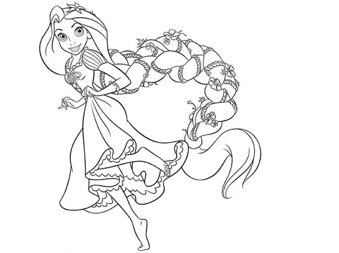 Rapunzel Color Pages Cool Coloring 78 For Free Book 670x500 Rapunzel Color Pages Cool Coloring 78 For Free Book