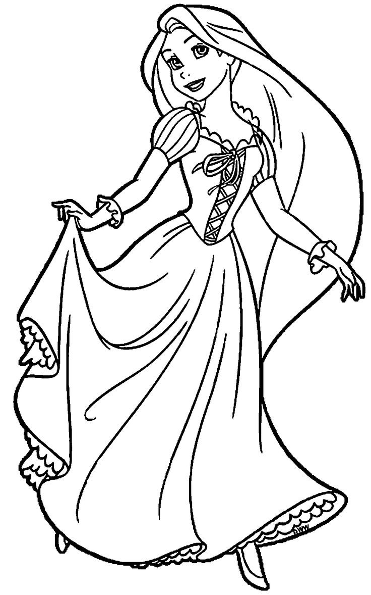 Rapunzel Coloring Page Pages C On Pictures Amazing Repunzel Acpra 736x1178 Rapunzel Coloring Page Pages C On Pictures Amazing Repunzel Acpra