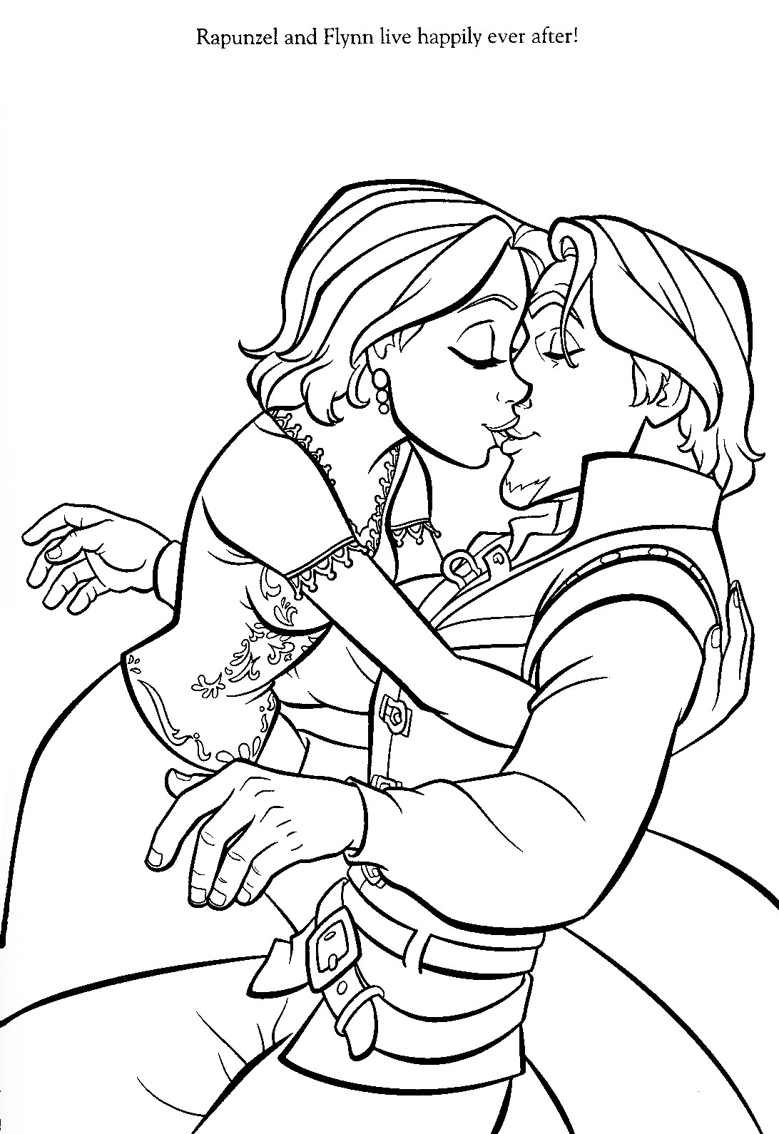 Rapunzel From Tangled Coloring Page Free Printable Pages 1092x1590 Rapunzel From Tangled Coloring Page Free Printable Pages