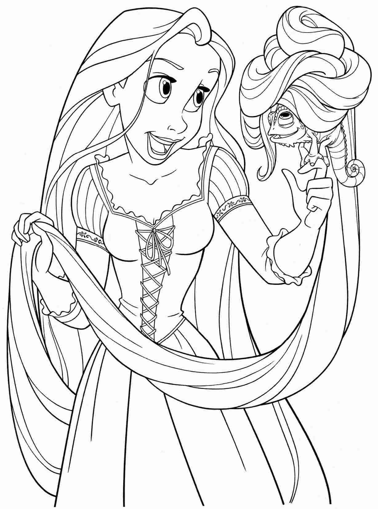 Tangled Disney Rapunzel Coloring Pages Wonderful Printable General 1228x1654 Tangled Disney Rapunzel Coloring Pages Wonderful Printable General