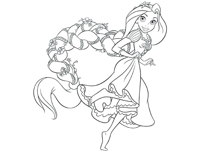 Rapunzel To Color Printable Coloring Pages Awesome Coloring 700x500 Rapunzel To Color Printable Coloring Pages Awesome Coloring