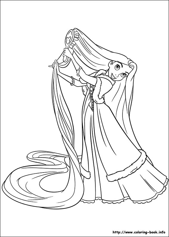 Tangled Coloring Pages On Coloring 567x794 Tangled Coloring Pages On Coloring