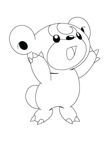 Pokemon Legendary Coloring Pages 371x500 Pokemon Legendary Coloring Pages
