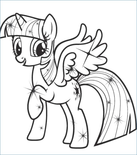 564x638 My Little Pony Coloring Pages Rarity