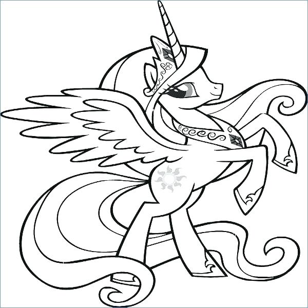 Rarity Pony Coloring Pages at GetColorings.com | Free printable ...