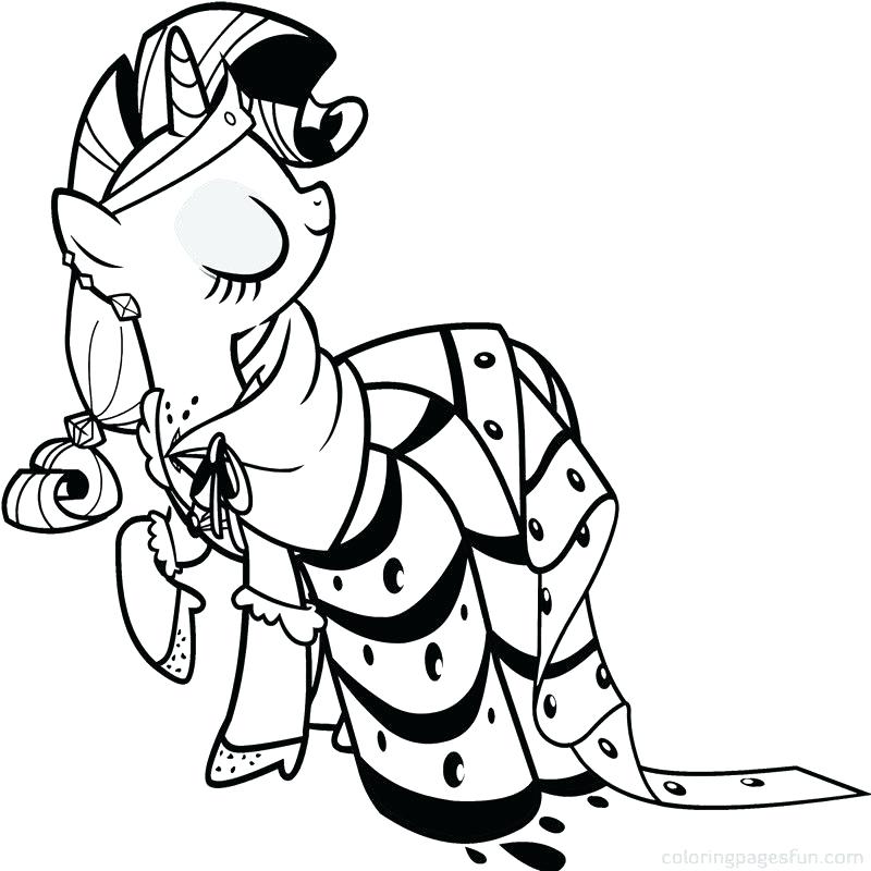 800x800 Coloring Pages My Little Pony Pinkie Pie Rarity Coloring Page