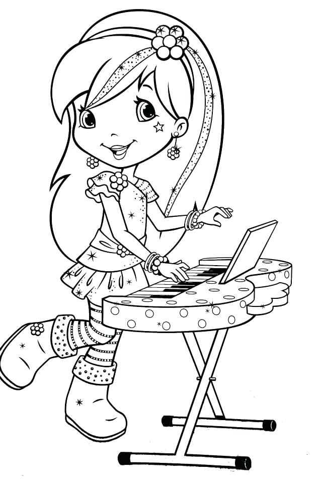 636x960 Coloring Pages Mesmerizing Free Strawberry Shortcake Coloring