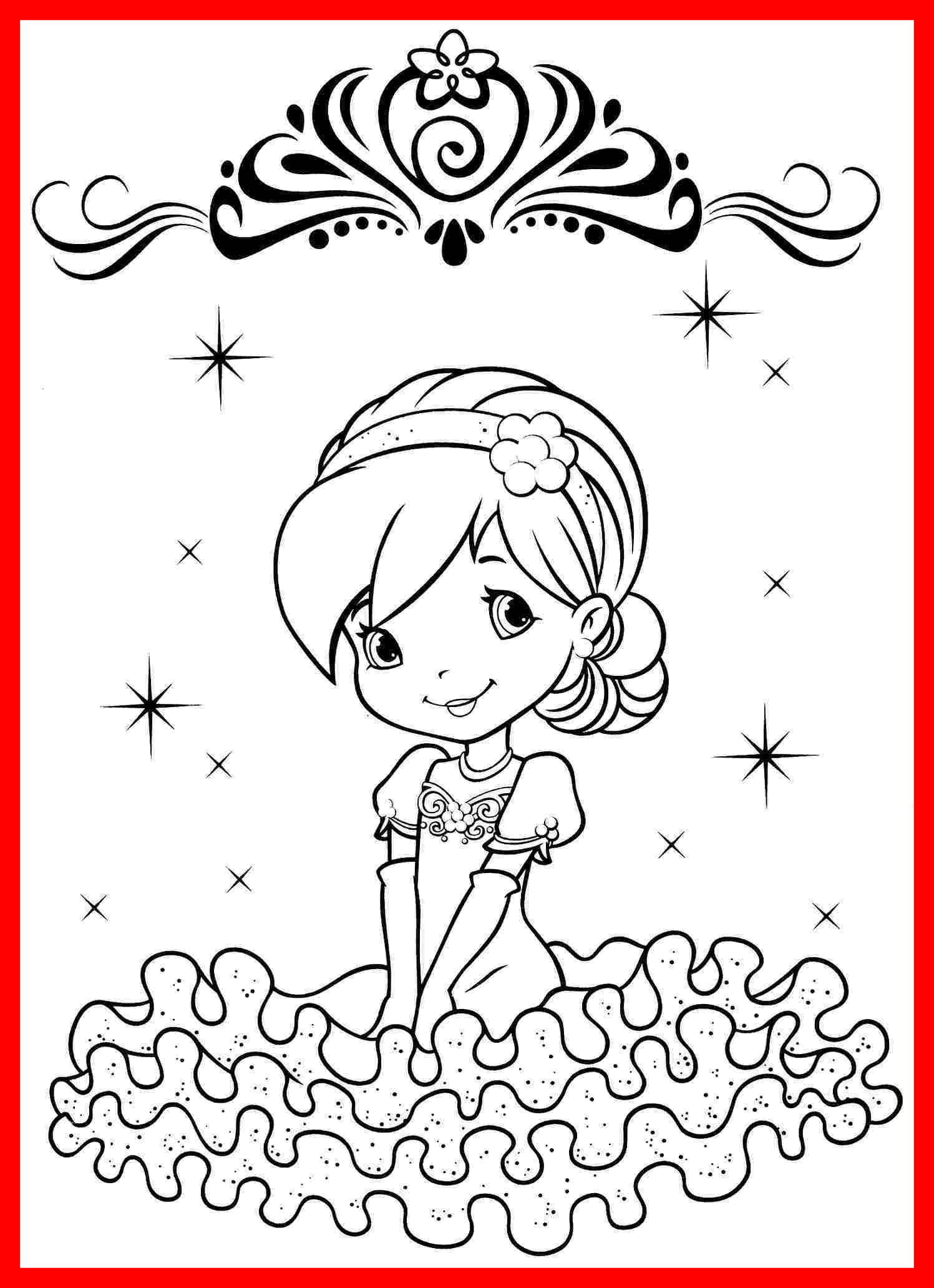 1497x2064 Strawberry Shortcake Printable Coloring Pages