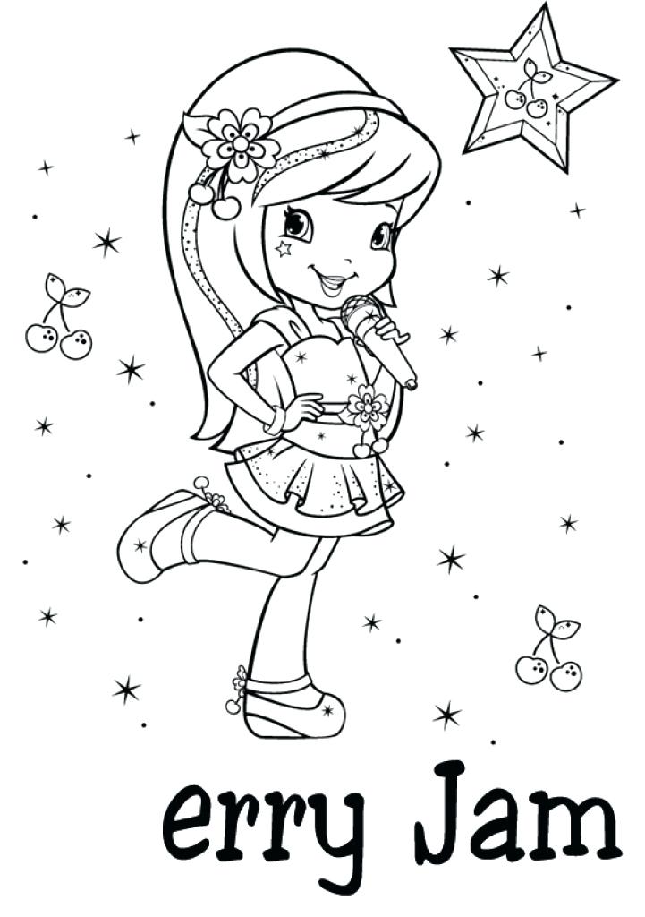 721x1024 Strawberry Shortcake Coloring Pages Cool Coloring Pages 5. Best