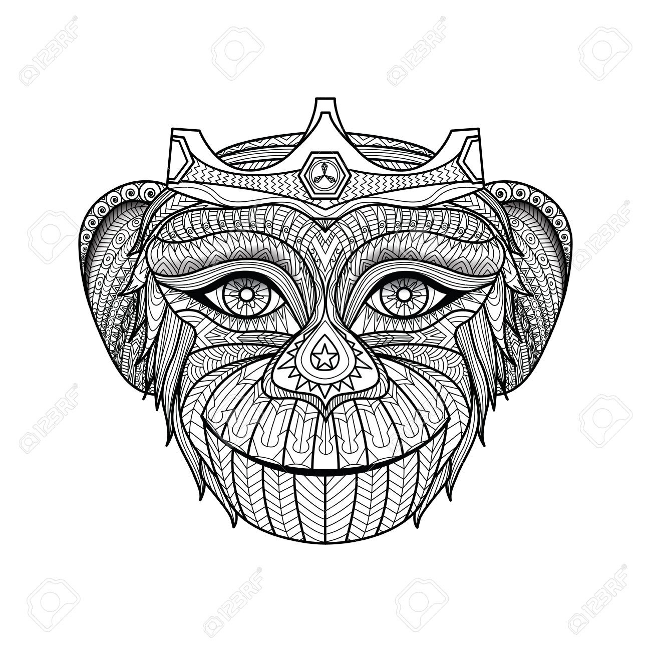 1300x1300 Rasta Coloring Pages Fresh Image Result For Circus Monkey Drawing